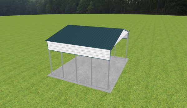 2 Car Carport 24 x 20 x 12 - Image 3