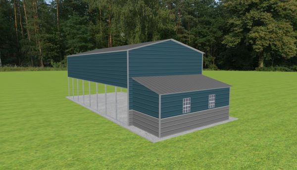 Carport with Storage 20 x 40 x 14 - Image 2