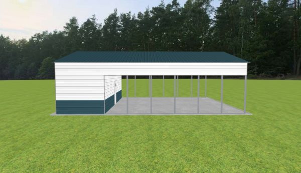 Carport with Storage 30 x 40 x 11 - Image 5