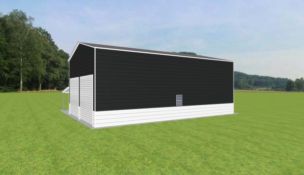 Garage with Lean To 24 x 40 x 15 - Image 4