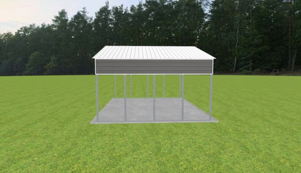 3 Car Carport 28 x 20 x 11 - Image 3