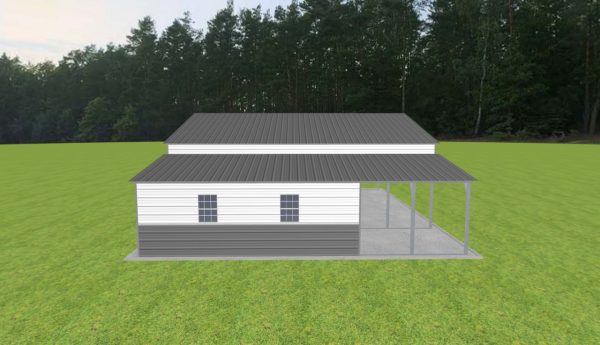 Carport with Storage 30 x 30 x 10 - Image 3