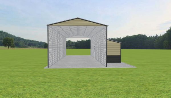 Carport with Storage 18 x 50 x 13 - Image 2