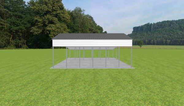 3 Car Carport 28 x 30 x 11 - Image 5