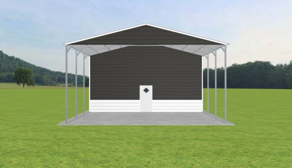 Carport with Storage 28 x 20 x 14 - Image 2