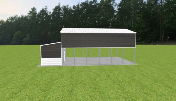 Carport with Storage 22 x 30 x 13 - Image 5