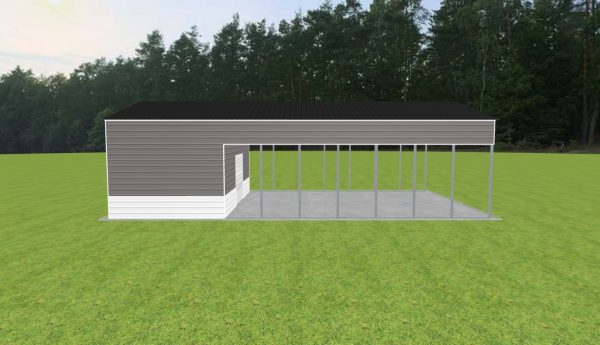 Carport with Storage 28 x 50 x 13 - Image 5