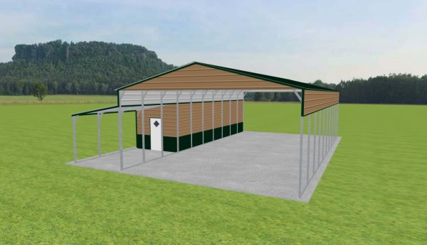 Carport with Storage 26 x 50 x 12 - Image 4