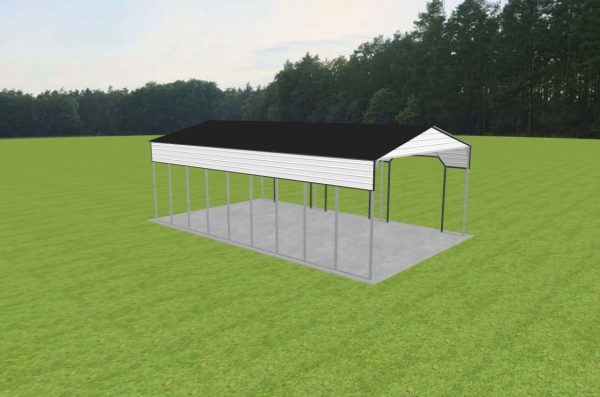 3 Car Carport 26 x 45 x 14 - Image 3