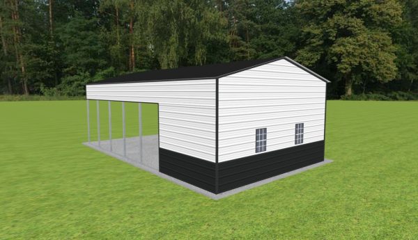 Carport with Storage 20 x 35 x 11 - Image 3