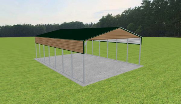 2 Car Carport 24 x 35 x 10