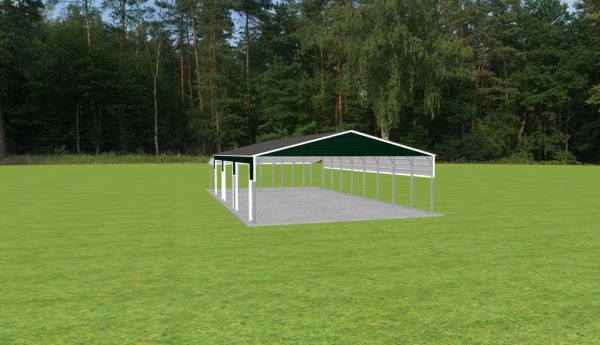 3 Car Carport 24 x 45 x 8 - Image 4