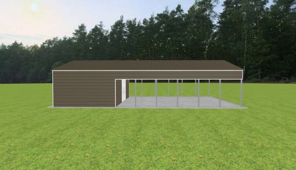 Carport with Storage 28 x 45 x 9 - Image 5