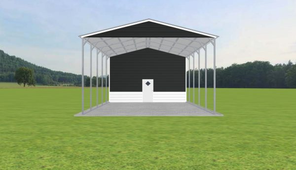 Carport with Storage 22 x 35 x 13 - Image 2