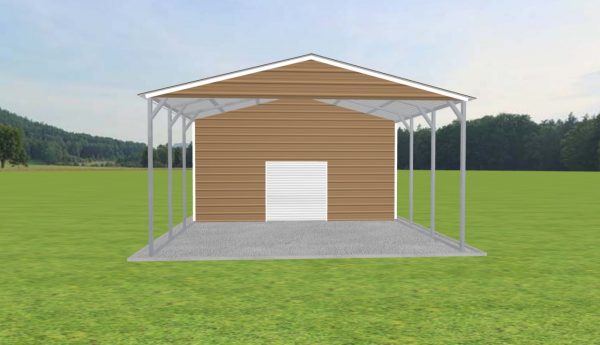 Carport with Storage 20 x 20 x 10 - Image 2