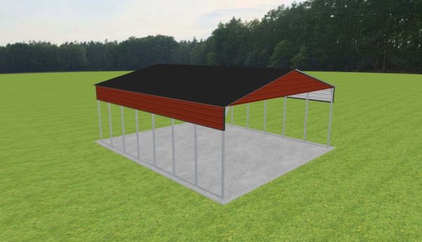 3 Car Carport 30 x 35 x 12