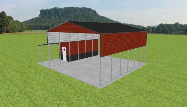 Carport with Storage 26 x 30 x 14 - Image 4