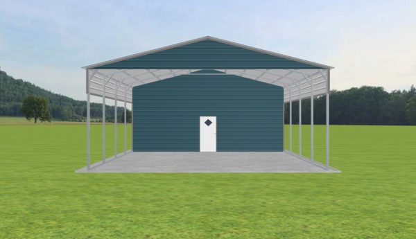 Carport with Storage 28 x 30 x 12 - Image 2