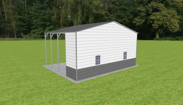 Carport with Storage 26 x 20 x 12 - Image 3