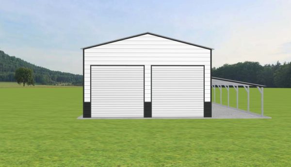 Garage with Lean To 24 x 40 x 13 - Image 3