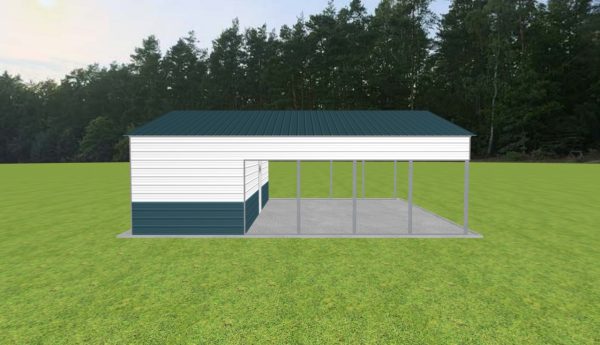 Carport with Storage 28 x 30 x 9 - Image 5