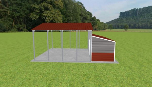 Carport with Storage 22 x 20 x 11 - Image 5