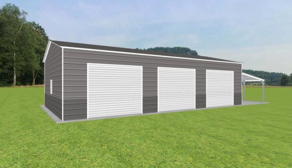 Garage with Lean To 22 x 40 x 10 - Image 2