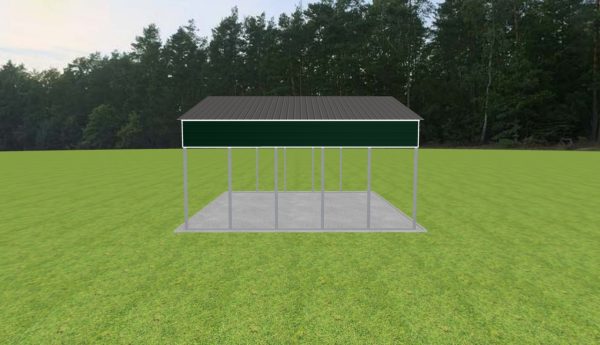 3 Car Carport 30 x 25 x 12 - Image 3