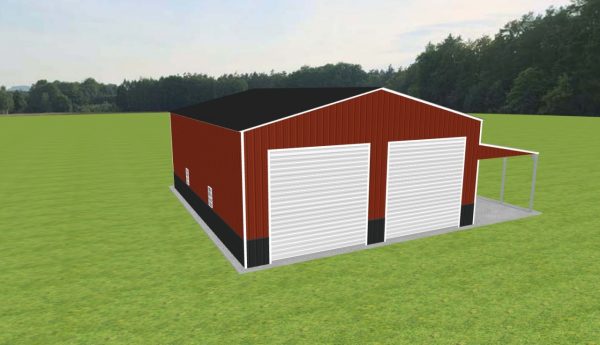 Garage with Lean To 32 x 40 x 14 - Image 3