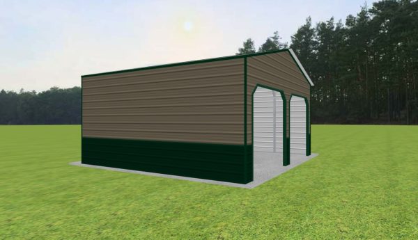 2 Car Carport 22 x 20 x 10 - Image 3