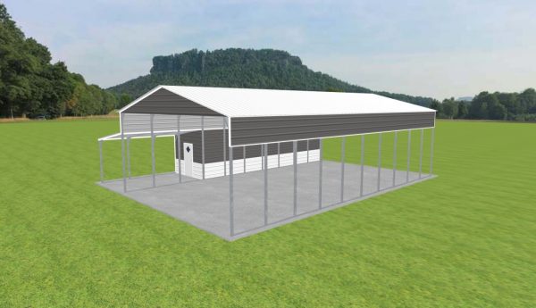 Carport with Storage 28 x 50 x 13 - Image 4