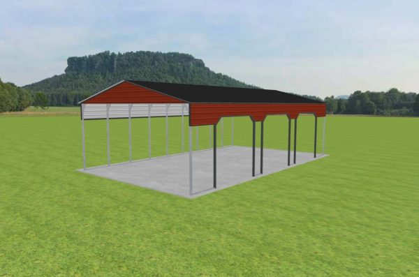 3 Car Carport 26 x 45 x 12