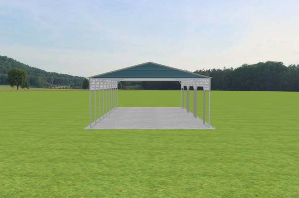 3 Car Carport 26 x 45 x 11 - Image 3