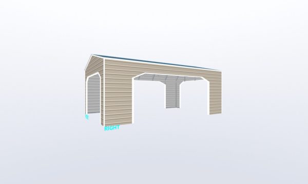 Carport 18 x 30 x 11 - Image 3