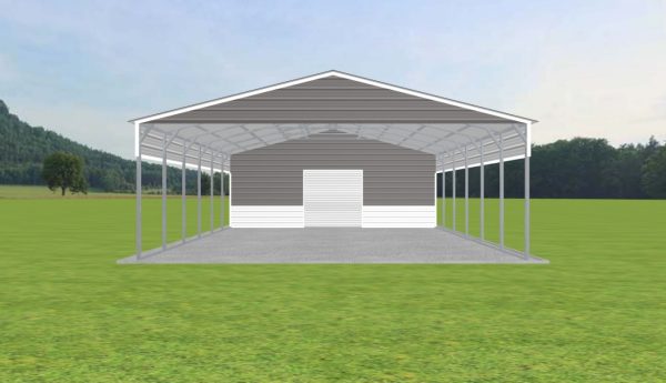 Carport with Storage 28 x 45 x 10 - Image 2