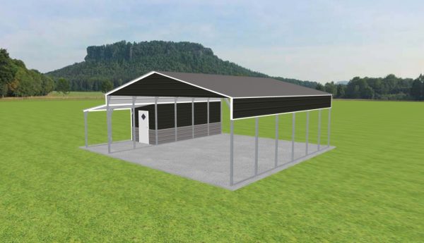 Carport with Storage 26 x 30 x 10 - Image 3