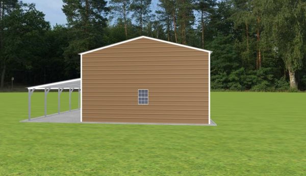 Garage with Lean To 22 x 30 x 12 - Image 5