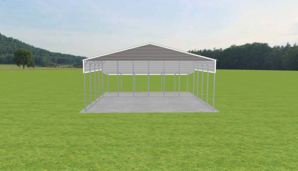 3 Car Carport 30 x 20 x 12 - Image 3