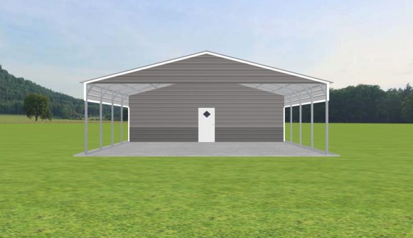 Carport with Storage 30 x 30 x 9 - Image 2