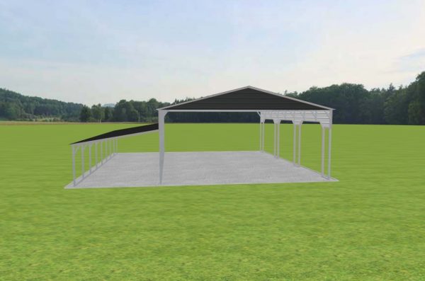 3 Car Carport 26 x 40 x 11 - Image 5