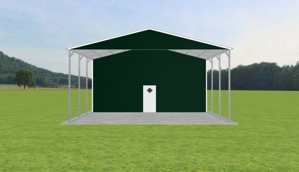 Carport with Storage 28 x 20 x 13 - Image 2