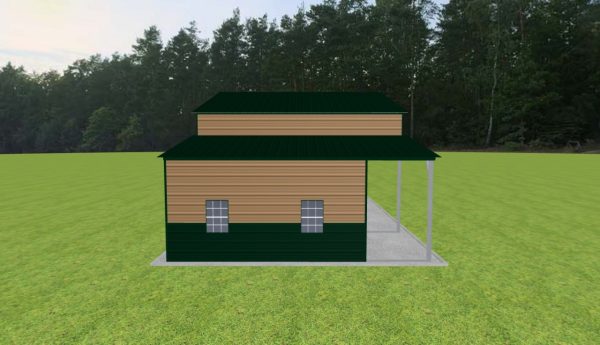 Carport with Storage 28 x 20 x 12 - Image 3