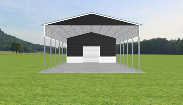 Carport with Storage 24 x 45 x 12 - Image 2