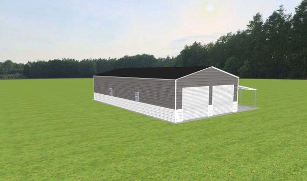 Garage with Lean To 24 x 50 x 10 - Image 3