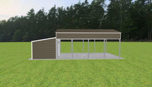 Carport with Storage 14 x 22 x 9 - Image 5