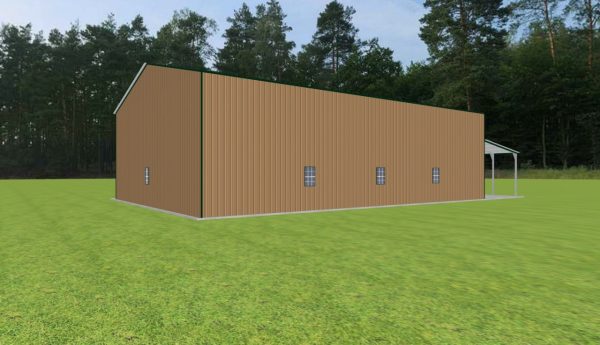 Garage with Lean To 40 x 55 x 16 - Image 5