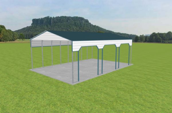 3 Car Carport 26 x 40 x 13