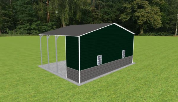 Carport with Storage 26 x 20 x 11 - Image 3