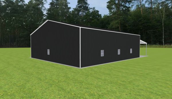 Garage with Lean To 46 x 50 x 14 - Image 5