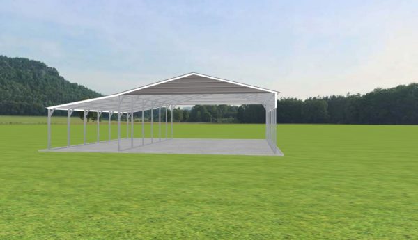 2 Car Carport 24 x 30 x 9 - Image 4